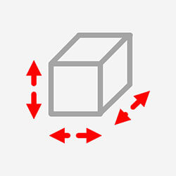 Dynamic adaptation of geometry to amended entries