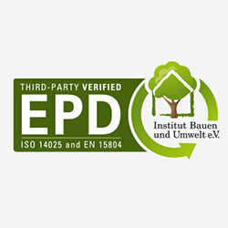 Declaration EPD pour tous les systèmes Dorma Hüppe