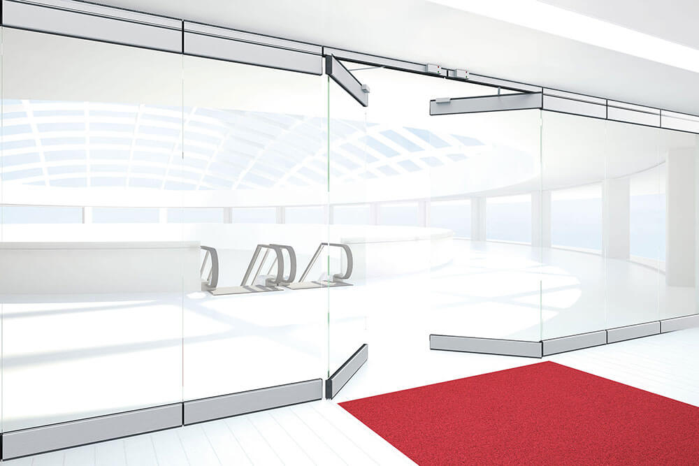 Dorma Huppe Varitrans Straightline Movable Glass Wall System