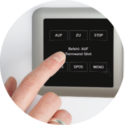 All ComfortDrive features: quick, convenient and intuitive to control